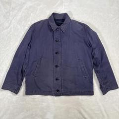 米軍実物 70's usn ユーティリティジャケット ナス紺 n4
