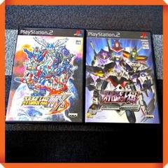 PS2【スパロボ】２本セット スーパーロボット大戦MX、スクランブルコマンダー