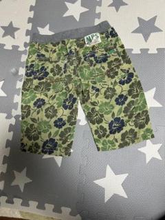 MPS 花柄 ハーフパンツ グリーン系 ５時間タイムサービス