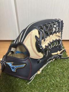 日本製　波賀ジャパン　ミズノプロ ダイバーシティブルー　内野手　ミズノ 日本製 波賀ジャパン ミズノプロ ダイバーシティブルー 内野手