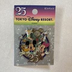 東京ディズニーリゾート　ピンバッジ　25th