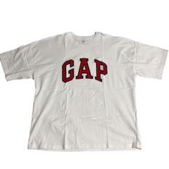 【新品】　GAP ギャップ　Tシャツ ロゴTシャツ 白　ホワイト　赤文字