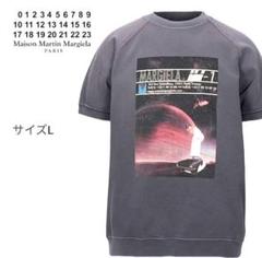 希少 美品 メゾンマルジェラ 19SS くすみ加工 半袖 スウェット 46 希少 美品 メゾンマルジェラ 19SS くすみ加工 半袖 スウェット 46