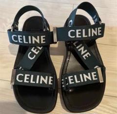美品 CELINE セリーヌ RM1201 サンダル 37 ベルト 厚底 黒 a 美品 CELINE セリーヌ RM1201 サンダル 37 ベルト 厚底 黒 a