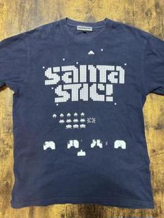 SANTASTIC! ゲームTシャツ ネイビー インベーダー
