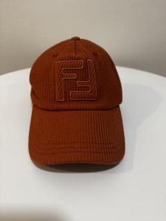 FENDI キャップ　オレンジ コーデュロイ ベースボールキャップ 2025年最新】ベースボールキャップの人気アイテム - メルカリ