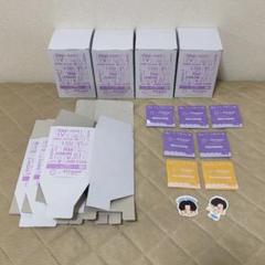 【新品・16点セット】スシロー × BTS／カップ・ピック・空箱・空袋