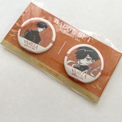 CR Vanilla バニラ 缶バッジ ステッカー セット CRAZY RACCOON バニラ 缶バッジ ステッカーセット ホロ【I1014