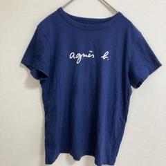 【大人気】agnès b. アニエスベー ネイビー 半袖Tシャツ サイズ2