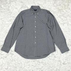 『美品』ラルフローレン ギンガムチェック ボタンダウンシャツシャツ Sポニー刺繍