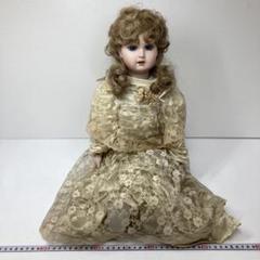 ジュモー　可愛いお嬢様 アクセ付き　アンティークビスクドール 美品 セール中 ベベ・ジュモー アンティーク ビスクドール | 骨董品買取・和