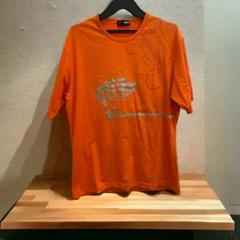VERSACE ヴェルサーチ Tシャツ オレンジ メンズ エム