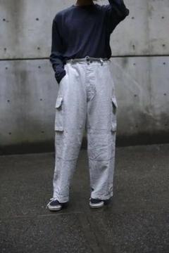outil PANTALON CHASELLESリネンカーゴパンツcomoli