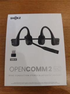 新品未開封_SHOKZ OPENCOMM2 UC ブラック2025upgrade OpenComm2 2025 Upgrade