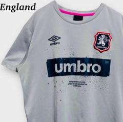 UMBRO イングランド代表 半袖 Tシャツ ゲームシャツ グレー