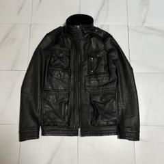 【新発売】 y2k✨️ 90-00s DIESEL 旧タグ ダブルジップ ジャケット ブルゾン ジャケット・アウター