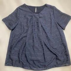 極美品 23区 大きいサイズ 46 洗える Ratti 花柄 シフォン 半袖