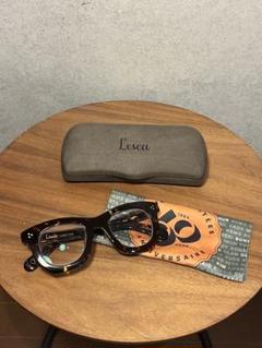 【レアモデル】 Lesca Lunetier OGRE XL メガネ46◻︎22