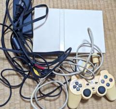 【動作品】PS2 薄型 本体セット SCPH-70000 黄ばみあり