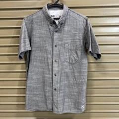 BLUCO 半袖ワークシャツ M グレー