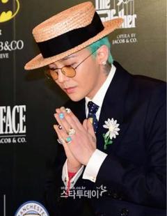 【大放出セール】 g-dragon 着用 カンカン帽 麦わら帽子 ストローハット - メルカリ 帽子