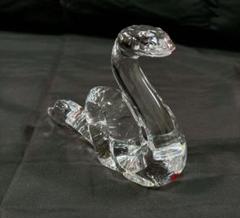 バカラ　ヘビ　縁起物　美品 No1