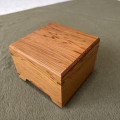 駒箱　屋久杉　銀杏面上