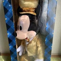ディズニー　オーナメントくじ　ラストワン賞　ミッキー　スタンディングぬいぐるみ