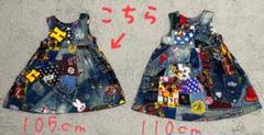美品 HYSTERIC MINI ワンピース 105cm ジャンバースカート