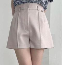 リリーブラウン　ハイウエストショートパンツ