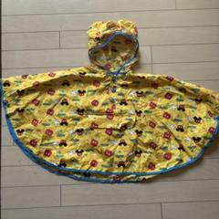 雨具　カッパ　ポンチョ　レインコート　ミッキー