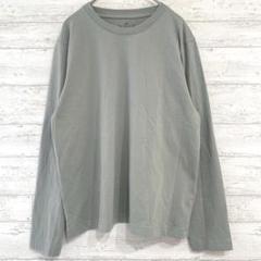 無印良品 MUJI クルーネック シンプル プルオーバー 【M】 ロンT 長袖