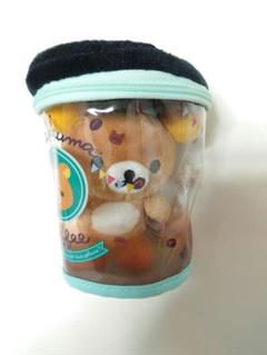 リラックマ　おでかけぬいぐるみキーホルダー　コーヒータンブラー風　ケース　希少