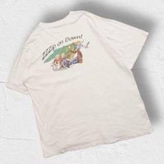 USA製 90s YMCA カレッジTシャツ 両面プリント シングルステッチ