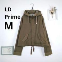 【LD prime】 フーデッドパーカー　M　カーキ
