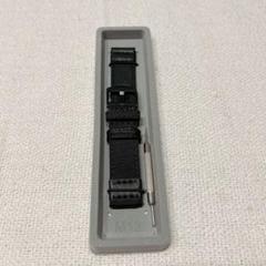 交換用バンドウォッチ　ストラップ 20/22/24mm 黒　おしゃれ ナイロン