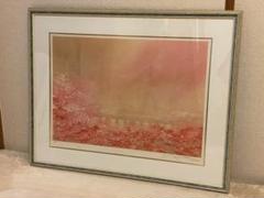 クロードマヌキアン エッフェル塔 版画 額縁付き 買い誠実 クロードマヌキアン 予約販売品】 エッフェル塔 版画