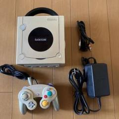Nintendo GameCube ゴールド 本体 コントローラー付き 激レア