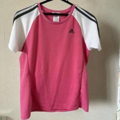 adidas CLIMLITE ピンク Tシャツ L