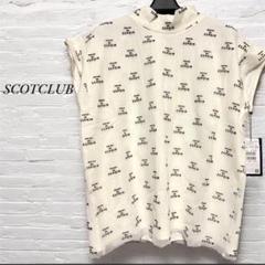 ヤマダヤ【SCOTCLUB】ロゴパターンチュールトップスのサムネイル