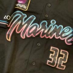 千葉ロッテマリーンズ　佐藤都志也　ブラックサマーユニフォーム　Lサイズ