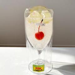 食品サンプル まいづる 実物大 レモンスカッシュ チェリー入り