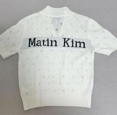 Matin Kim マーティンキム ニット パーカーセータージップニット