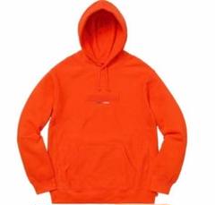 supreme Embossed Logo Hooded Sweatshirt