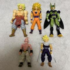 ドラゴンボール 可動式フィギュア 5体セット 魔人ブウ ブロリー