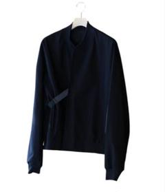 SUNSEA サンシー　シアサッカー　ノーカラーブルゾン SUNSEA サンシー シアサッカーブルゾン - メルカリ