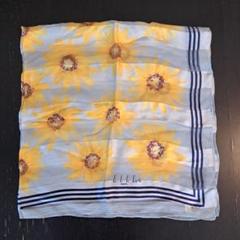 ELLE PARIS スカーフ シルク100％