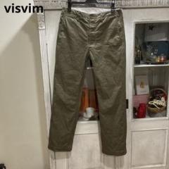 visvim カーキー　チノパン visvim ビズビム チノパン M カーキ パンツ ヴィズヴィム - メルカリ