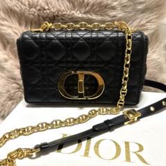クリスチャンディオール CARO ブラック ハンドバッグ / シャツに Dior Caro スモール ブラック ディオール カロ ショルダーバッグ