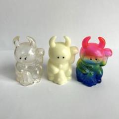 ウアモウ UAMOU フィギュア3体セット 楽天市場】UAMOU(ウアモウ) ウアモウとおばけちゃん セット 白